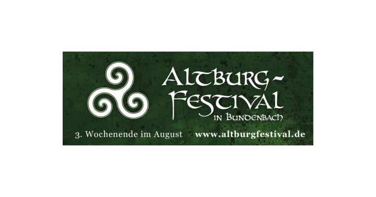 Wir sind beim Altburgfestival 2026 dabei - Altburgfestival 2026 | Celtic-Folk, Keltenmarkt &amp; Mittelalter